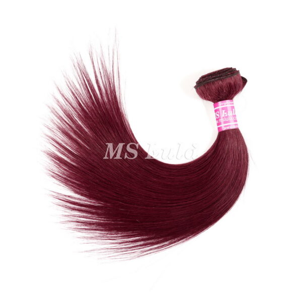 #8/#27/99J Colored Straight Brazilian Virgin Human Hair Bundles - Image 8